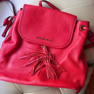 Michael Kors backpack purse - Orange